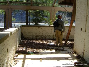 Around the corner of the concession stand. Can you feel something bad coming?